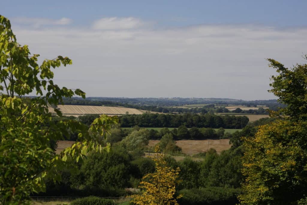 View Across Cherwell River Valley, Oxfordshire