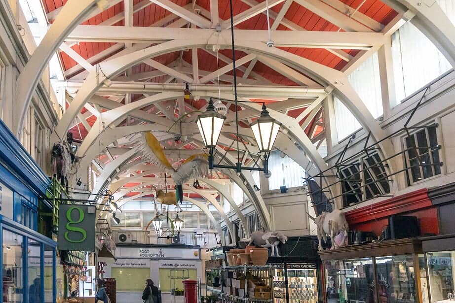 interior of Oxford Covered Market