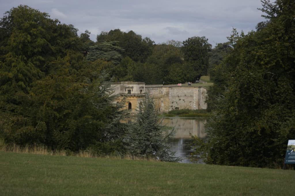 Blenheim Palace Bridge over Capability Brown Waterway