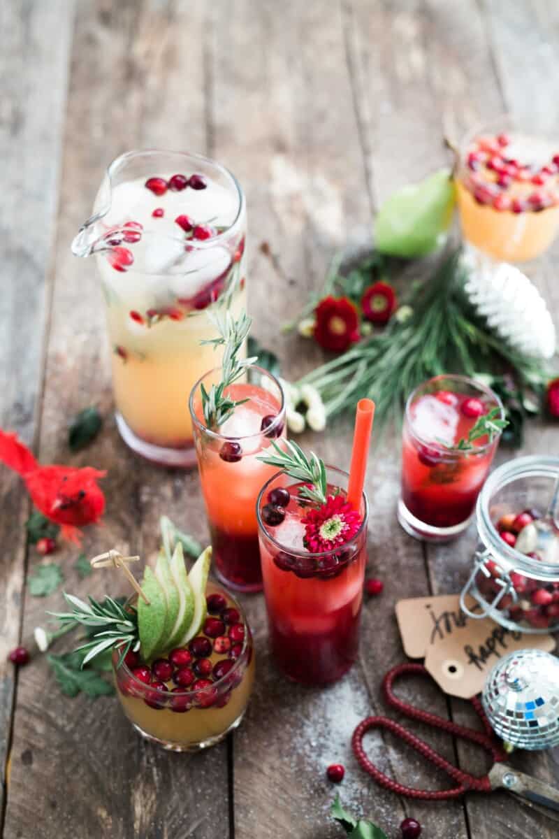 herb and fruit ccocktail