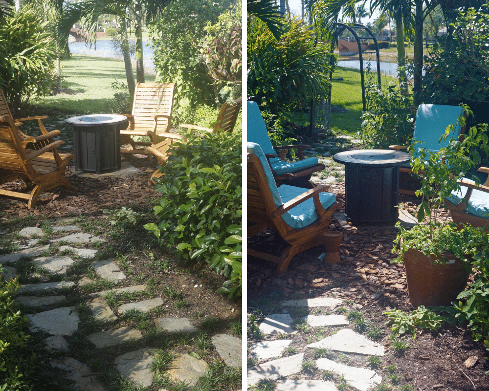 One garden improvement inspires another.