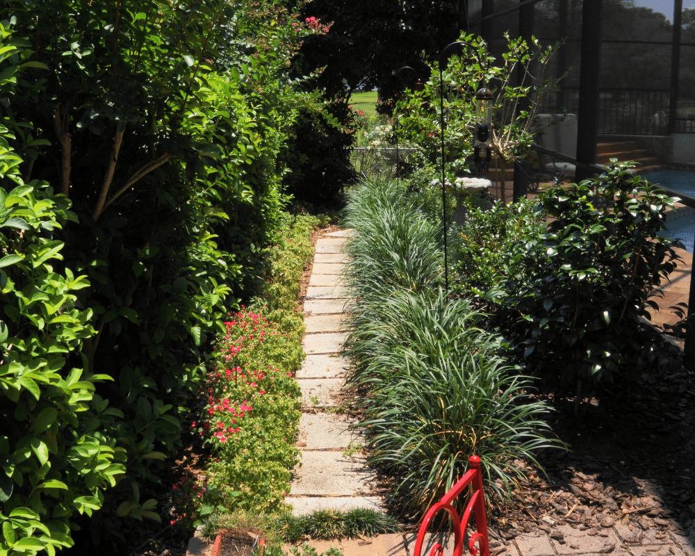 Poolside Central Florida Garden