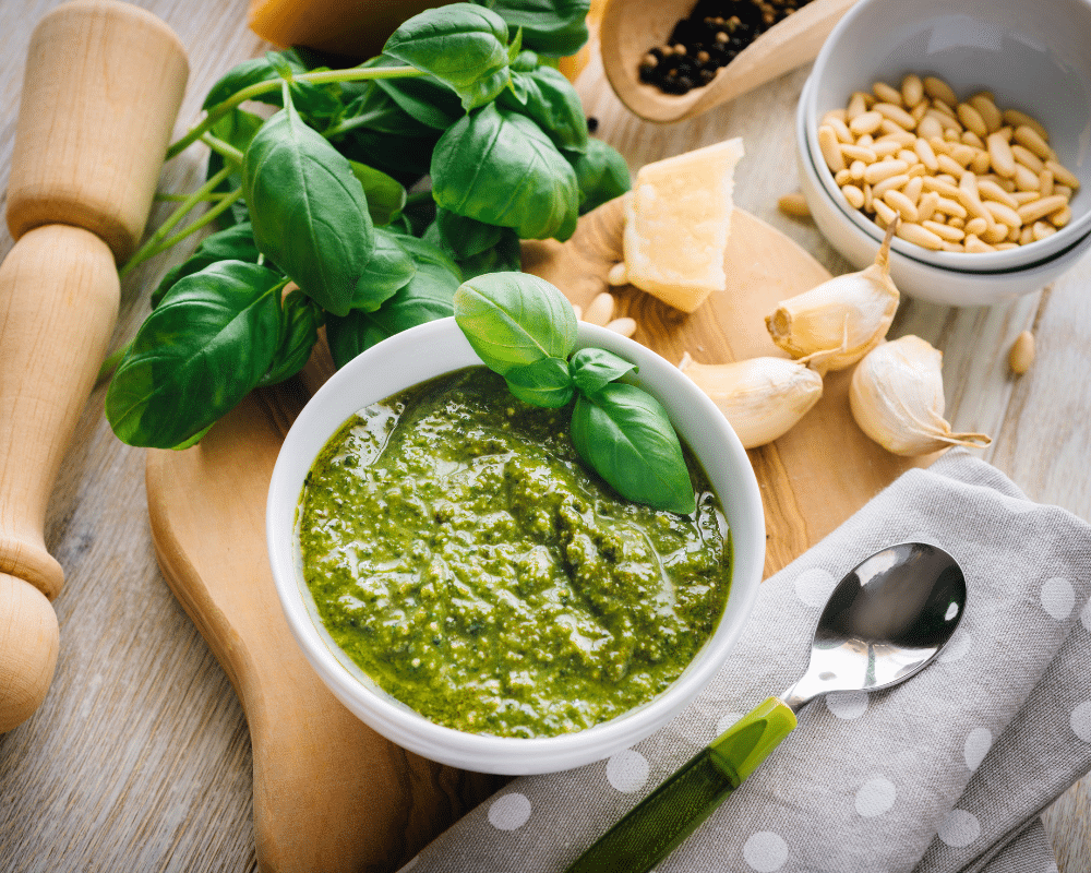 Basil Pesto, Save your basil