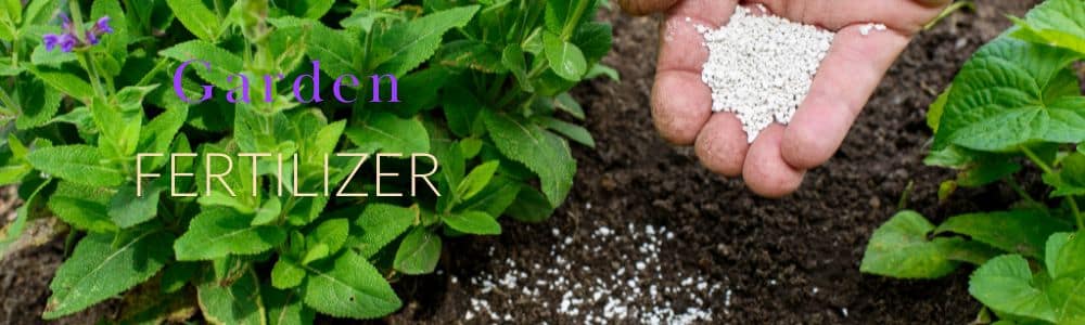 Fertilizing garden beds