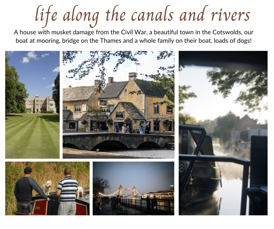 Sights you will see along the canals and rivers.