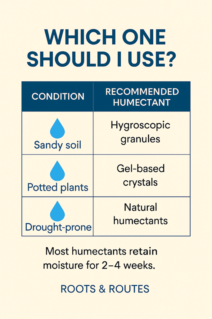 Which Hydroscoptic Humectants Should I Use