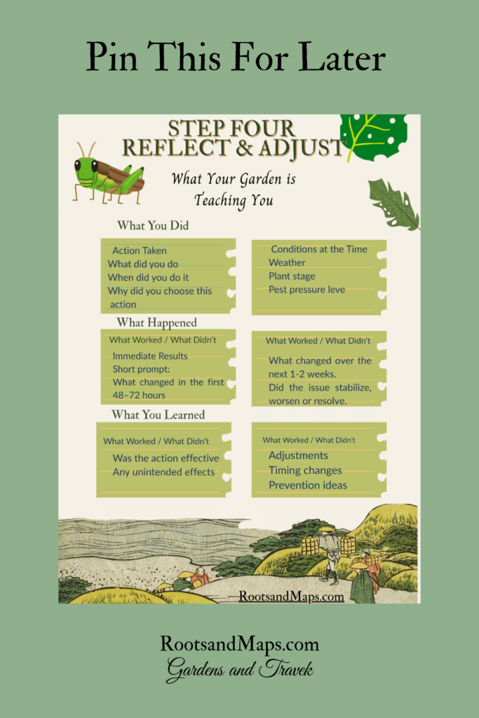 IPM: Reflect & Adjust How