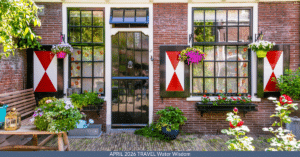 A Dutch Hofje, a garden, a home, a charitable activity since the middle ages