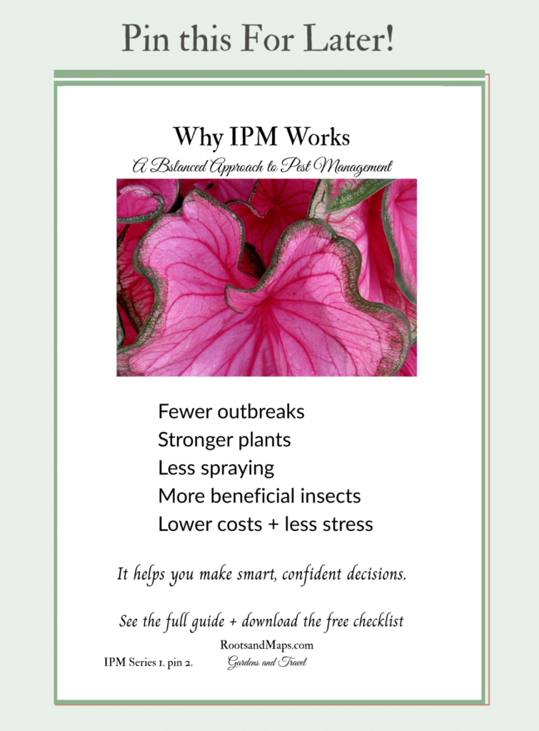 IPM for gardeners-why it works.