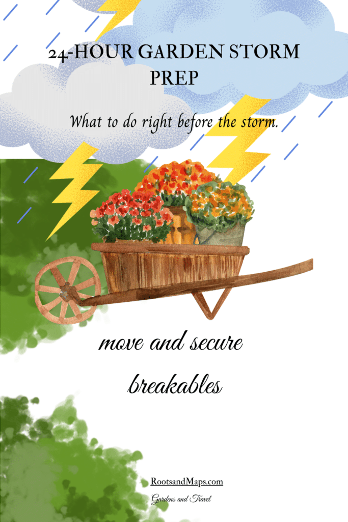 What to do in the last 24 hours before the storm?