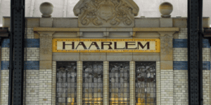 Haarlem's Art Nouveau train staton