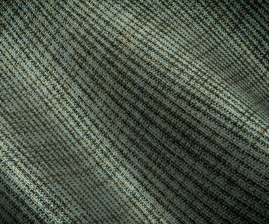 Dark woven shade coth.