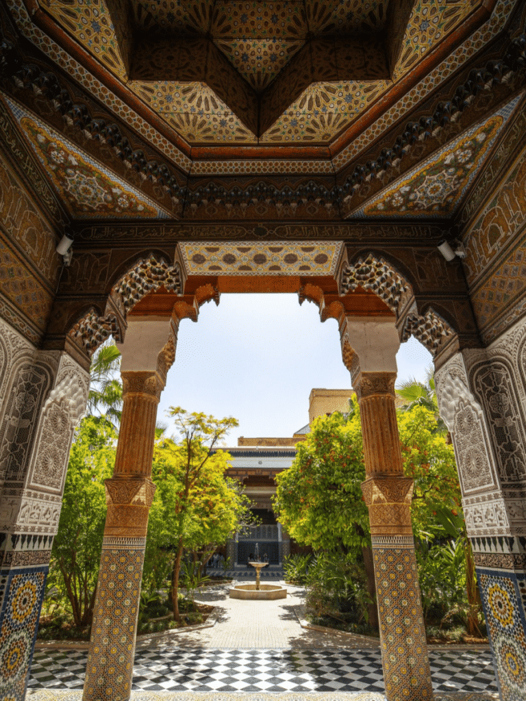 Courtyard & Garden of Dar el Bacha Palace